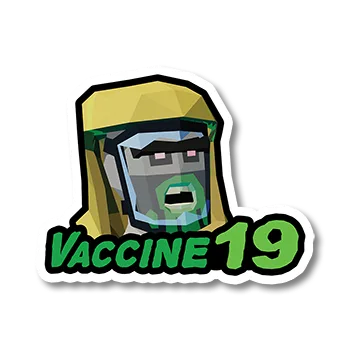 merch vaccine19 sticker